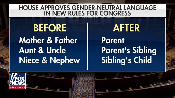 Bruce: Democrats eliminating gender language completely stomps on the people they say they represent
