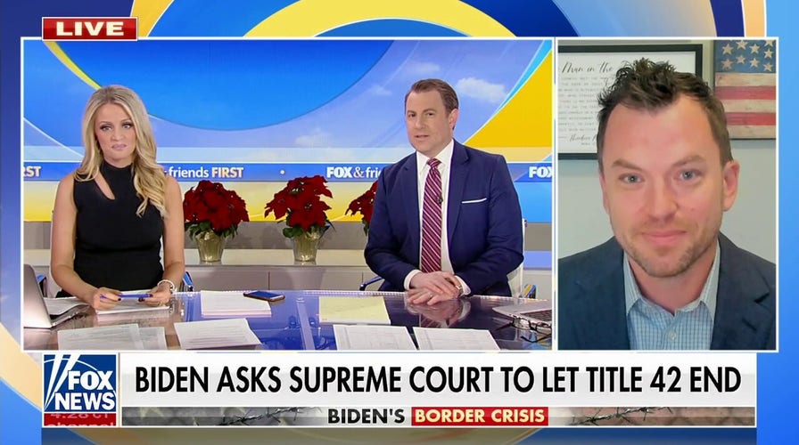 Biden's request to end Title 42 shows he 'doesn't care' about border crisis: Former DOJ adviser Gene Hamilton 