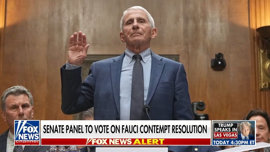 Senate panel moves to vote on Fauci contempt resolution