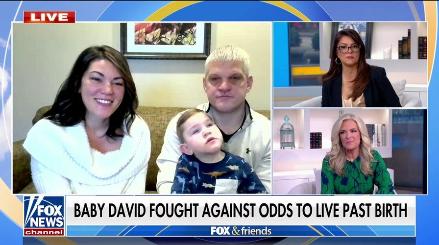 Family shares pro-life story on their son on 'Fox & Friends Weekend'