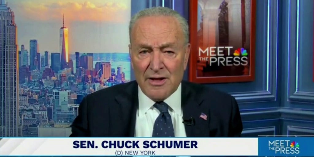 Embattled Chuck Schumer cries 'constitutional crisis,' warns Trump wants to be king