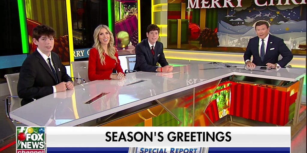 Bret Baier and his family share 2024 Christmas message with Fox viewers
