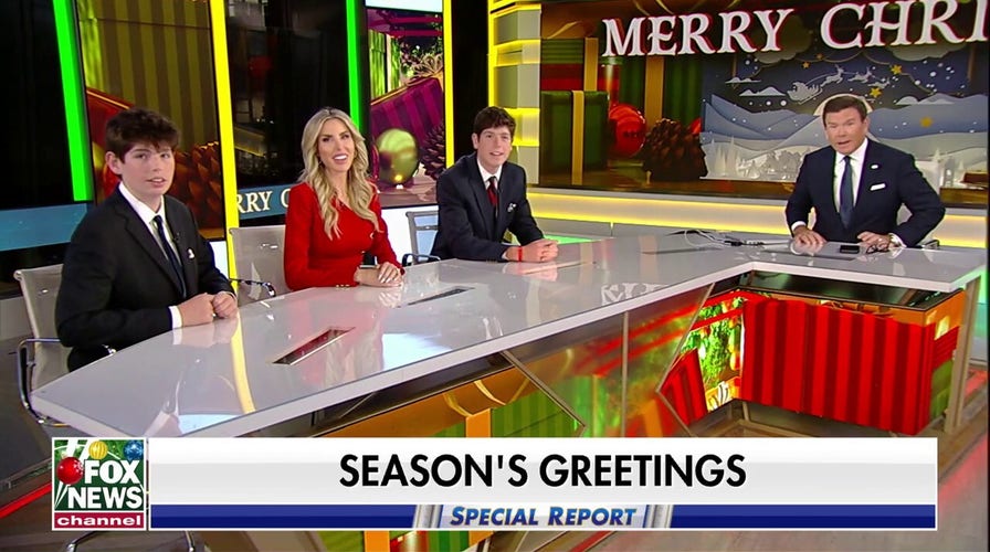 Bret Baier and his family share 2024 Christmas message with Fox viewers