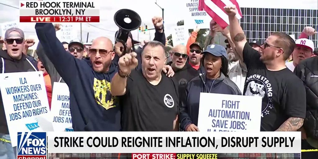 Port strike to disrupt supply chain as workers demand higher wages and zero automation