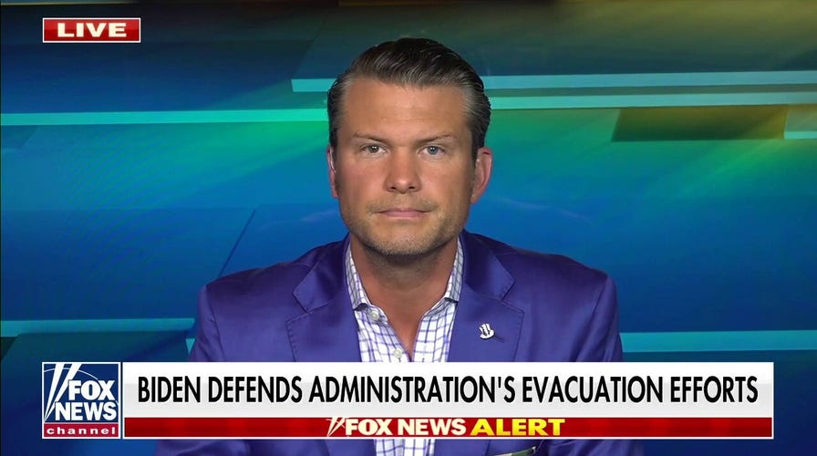 Pete Hegseth calls withdrawal of US forces from Afghanistan a 'fiasco'