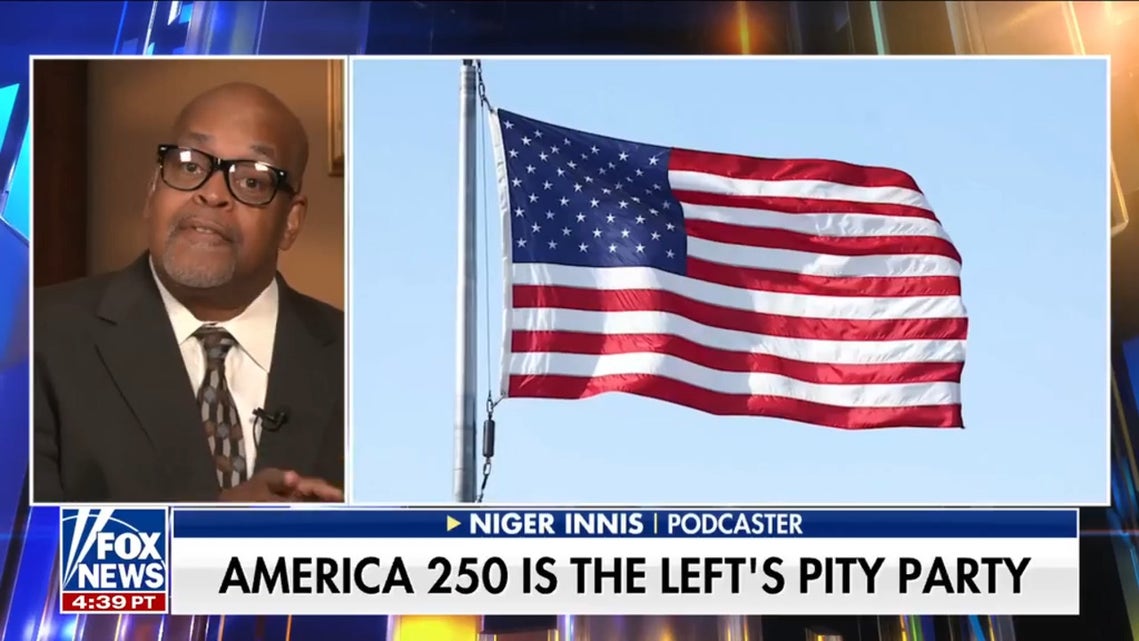Niger Innis touts success among Black Americans as liberals throw a pity party
