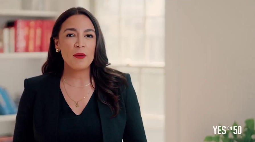 AOC stars in Newsom redistricting ad, urging Californians to 'fight' Trump for democracy