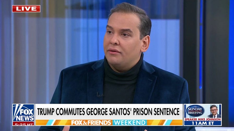George Santos speaks out after release from prison