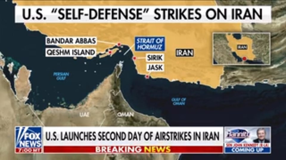 Sirens sound in Bahrain as US continues second day of airstrikes in Iran