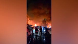 Video shows EMTs and paramedics responding to latest barrage of strikes in northern Israel