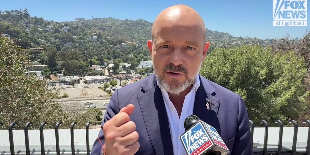 Republican California gubernatorial candidate Steve Hilton vows, if elected, to investigate Democratic Gov. Gavin Newsom for fraud