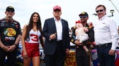 Former President Trump attends Coca-Cola 600
