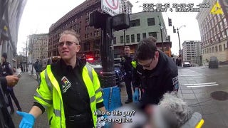 Man 'notorious for random assaults' captured on camera blinding elderly woman with spiked stick