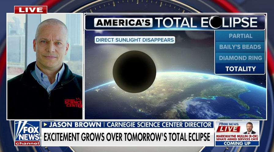 Everything will feel ‘purple’ during the solar eclipse: Jason Brown