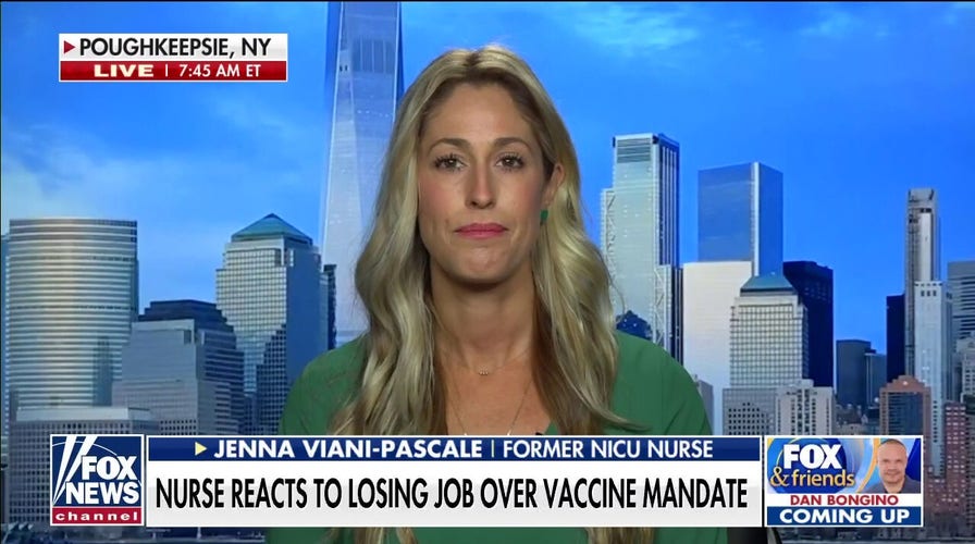 Nurse reacts to losing job over vaccine mandate: ‘I’d prefer not to be an experiment’