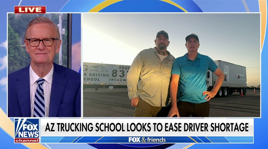 Arizona opens trucking school in hopes of easing driver shortage