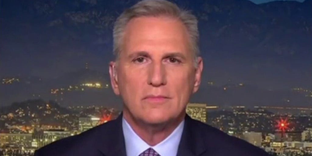 Kevin McCarthy argues Kamala Harris is using a 'scare tactic' because she has no policies