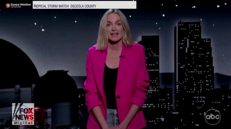 Jimmy Kimmel's wife and show executive producer campaigns for abortion heading into midterms