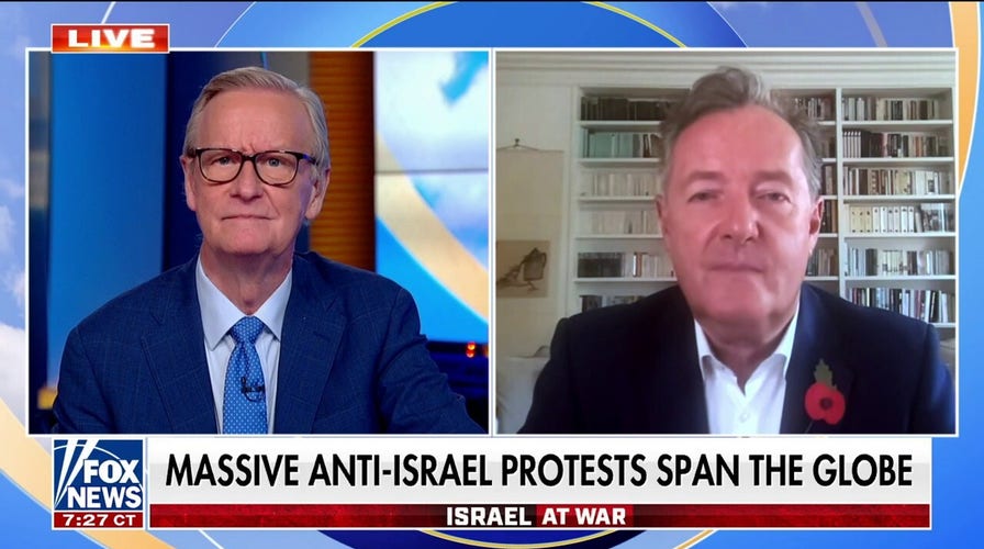 Piers Morgan blasts pro-Palestinian rally planned for UK's Armistice Day: 'Makes my stomach churn'