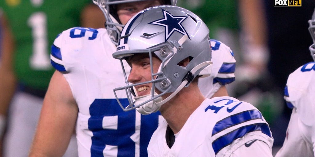 Brandon Aubrey sinks 42-yard FG to complete Cowboys' EPIC comeback win against Eagles | NFL Highlights