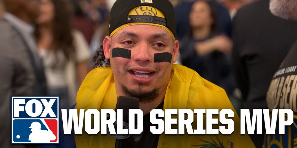 World Series MVP William Contreras Gets Emotional Reacting Brewers’ First World Series Title