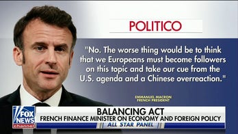 Macron side-by-side with Xi sends 'very bad' message to rest of world: Tarlov