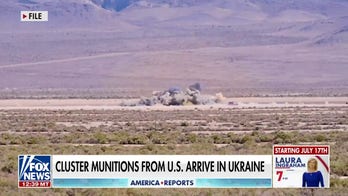 Ukraine receives cluster munitions from the US