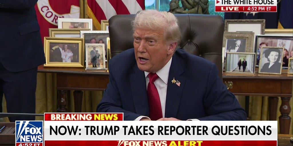 President Trump blasts Congresswomen Jasmine Crockett, Ilhan Omar as ‘radical-left lunatics'