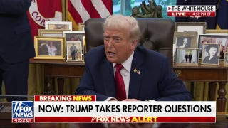 President Trump blasts Congresswomen Jasmine Crockett, Ilhan Omar as ‘radical-left lunatics'
