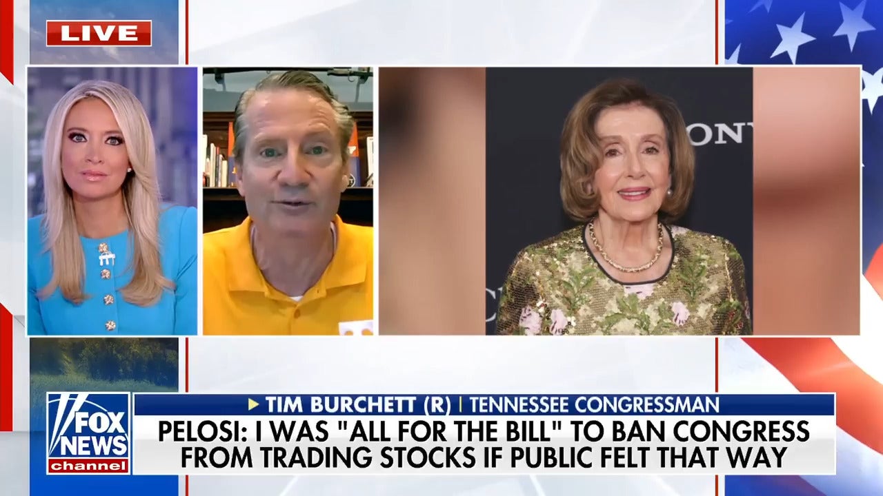 Burchett calls out Pelosi’s ‘bait and switch’ on support for stock trading ban