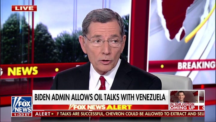 Biden 'desperate' for lifting energy sanctions against Venezuela: Sen. Barrasso