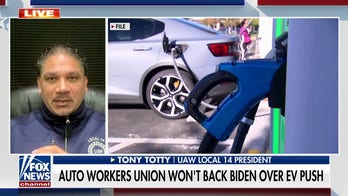 United Auto Workers union withholding Biden endorsement over EV push