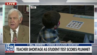 Bill Bennett on plummeting US test scores: This is unbelievable - Fox News