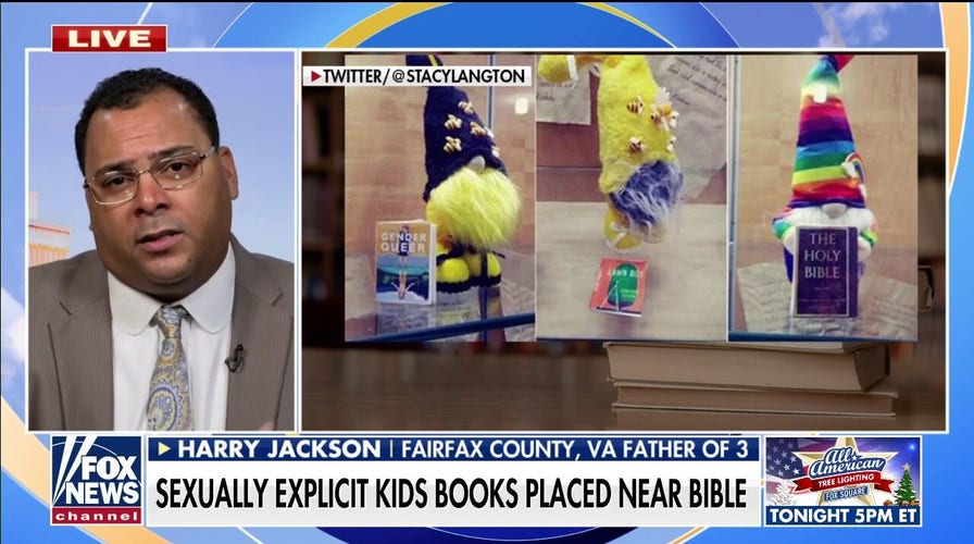 Parents outraged after Fairfax County library puts explicit books near Bible
