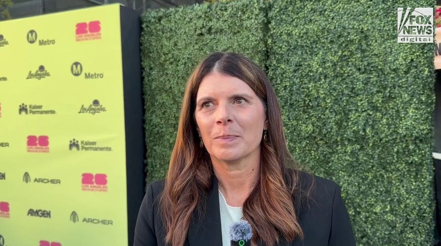 US soccer legend Mia Hamm recalls playing in Women's World Cup