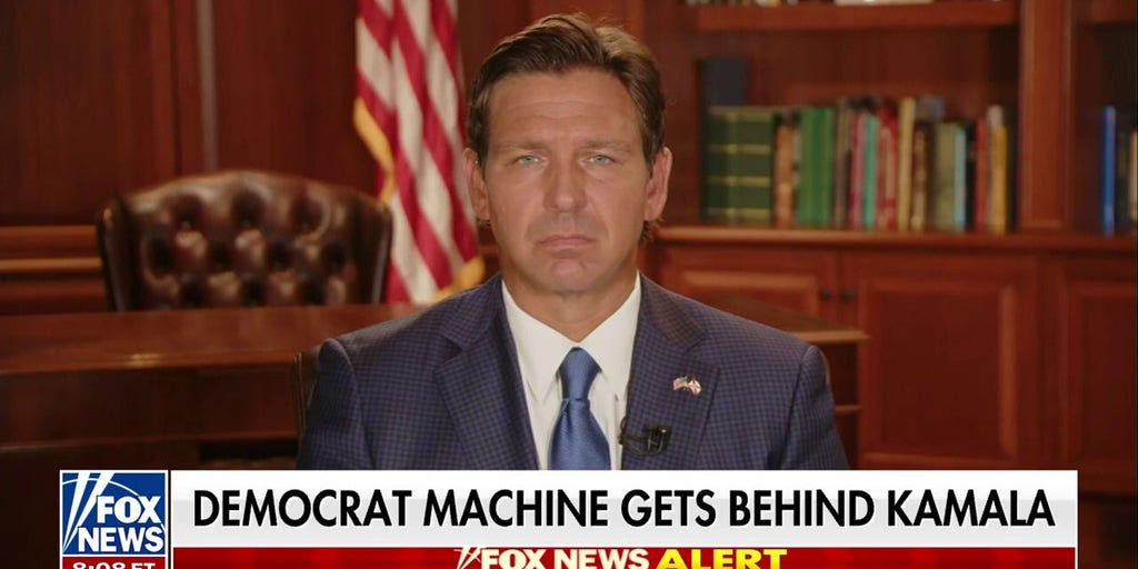 Ron DeSantis: Kamala Harris is a 'lousy candidate' and I was 'surprised' how many rushed to endorse her
