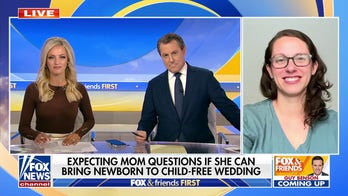 Expecting mom sparks debate over definition of 'child-free' wedding
