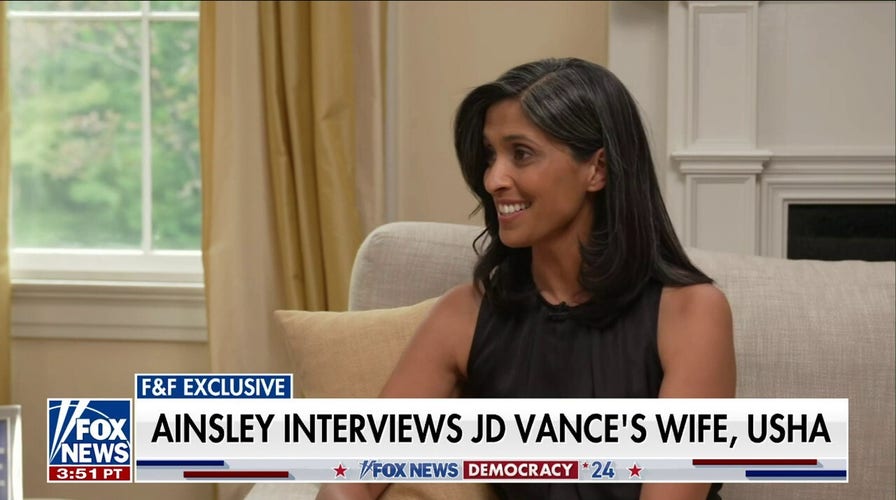 Usha Vance discusses her upbringing and achieving the American Dream