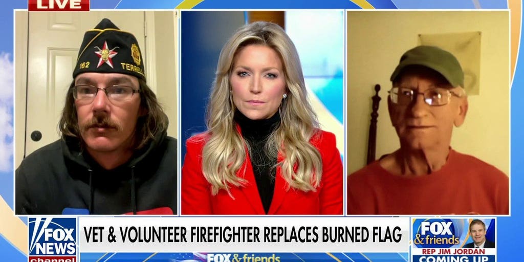 Army veteran firefighter retires and replaces American flag scorched at Navy veteran's Texas home - Vimarsana News