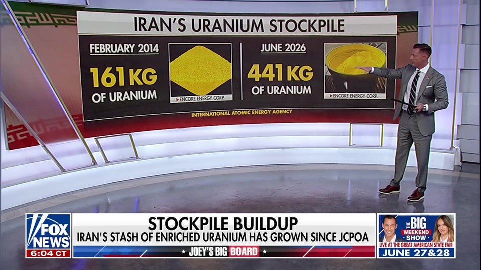 Iran’s uranium stockpile has reportedly grown since JCPOA