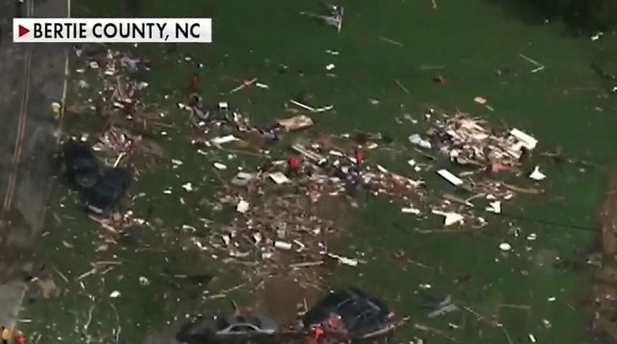 Deadly storm tears through North Carolina