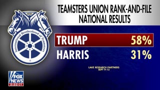 Teamsters 'no endorsement' is a huge blow to Kamala Harris: Marc Thiessen - Fox News