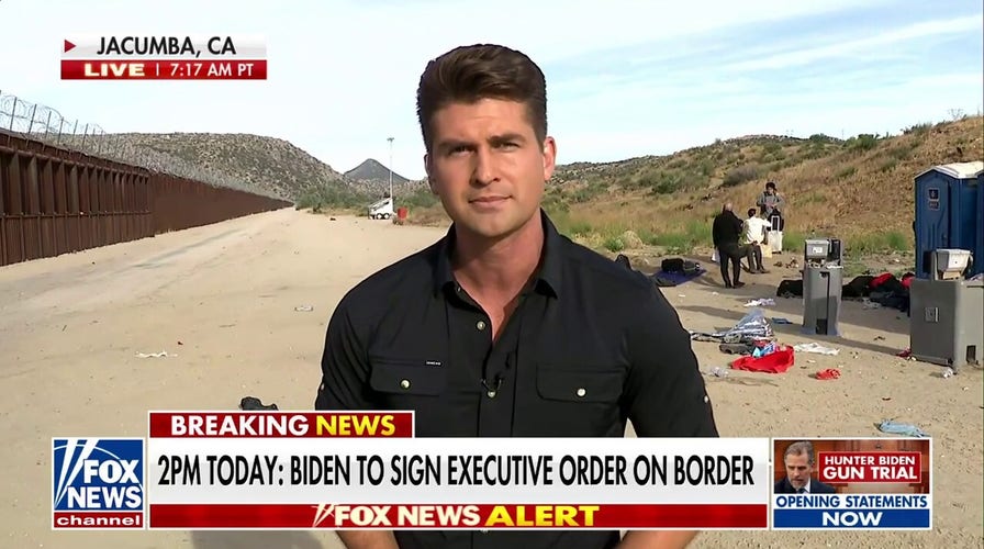 Migrants continue to flood southern border as Biden weighs executive action