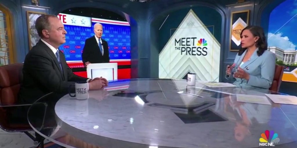 NBC host presses Adam Schiff over whether Biden's aides mislead the public