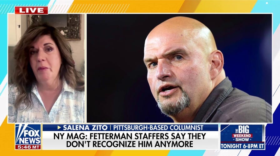 Fetterman staffers reportedly concerned about his health, don't recognize him anymore 