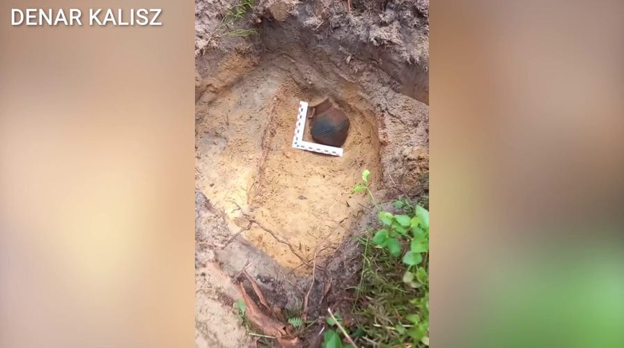 Hobbyists searching for rockets accidentally unearth 'incredible' ancient treasures buried deep underground