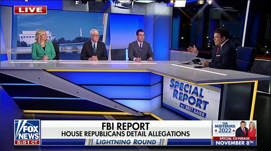 House Republicans release 1,000-page report on alleged FBI, DOJ politicization