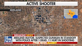Police in standoff with suspected shooter after 1 killed, 11 injured in Texas