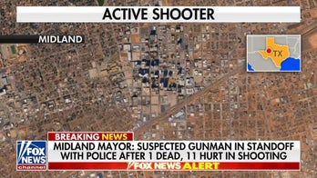Police in standoff with suspected shooter after 1 killed, 11 injured in Texas