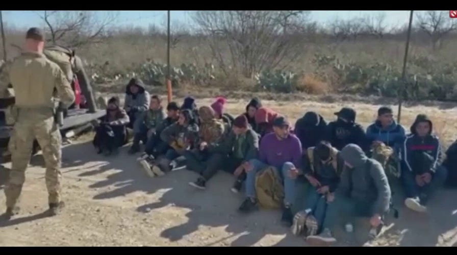 Over 20 migrants rescued from a human trafficking train smuggling operation